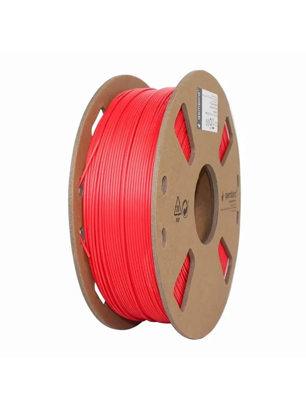 Gembird PLA filament - Fluorescerande röd - 1.75mm ø - 1 kg