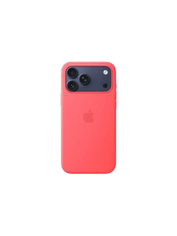 Apple iPhone 17 Pro Max Silicone Case with MagSafe - Bright Guava