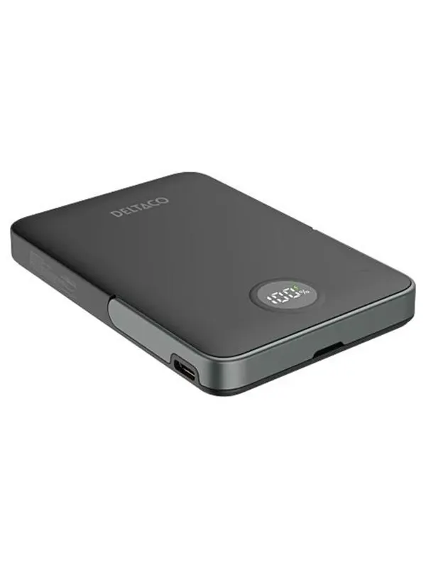 Deltaco Power Bank - 5000 mAh - 5000 mAh