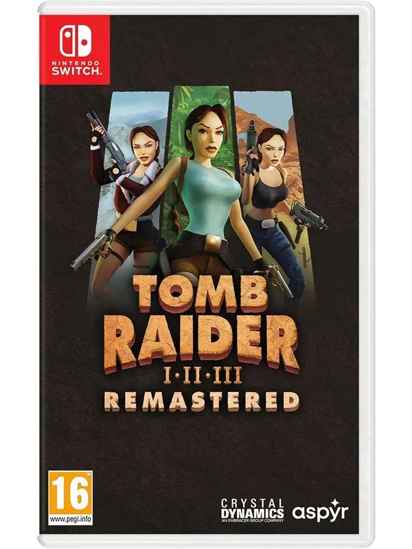 Tomb Raider I-III Remastered - Nintendo Switch - Action / äventyr
