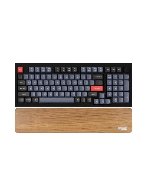 Keychron Walnut Wood Palmrest for Q5 / V5 / K4 Pro - Handledsstöd - Brun