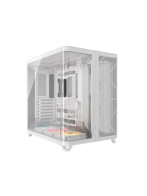 Corsair AIR 5400 RS-R ARGB White - Chassi - Miditower - Vit