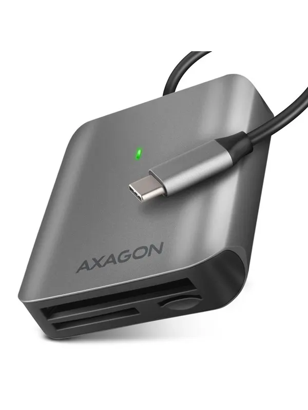 AXAGON SuperSpeed USB-C - SD / microSD / CF - UHS-II-kortläsare