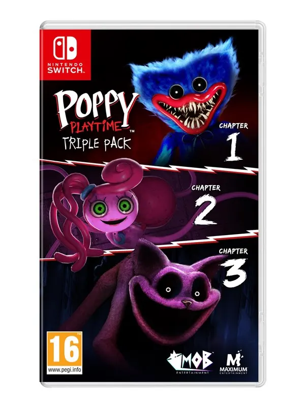Poppy Playtime Triple Pack - Nintendo Switch - Skräck