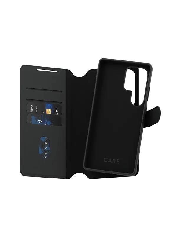 CARE by PanzerGlass Feature Case Tango Two-in-One Wallet w. QI Compatible Samsung Galaxy S25 Ultra