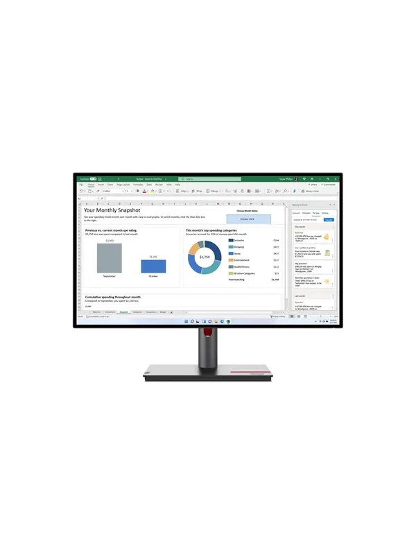 27" Lenovo ThinkVision P27h-30 - 2560x1440 (QHD) - 60Hz - IPS