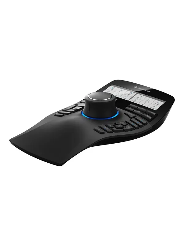 3Dconnexion SpaceMouse Enterprise - 3D mouse - USB - 3D-mus - 31 knappar - Svart