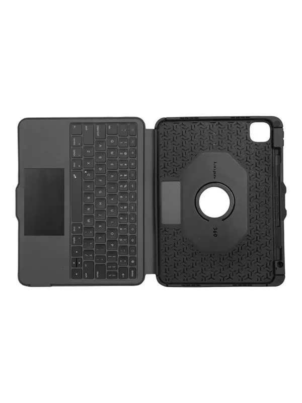 Targus Versavu - keyboard and folio case - Tastatur & Folio set - Nordisk - Svart