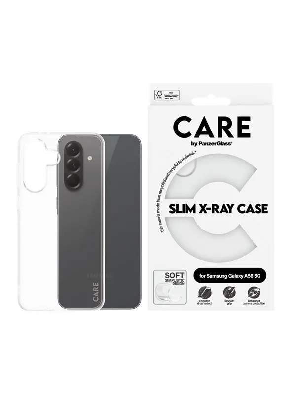 CARE by PanzerGlass Fashionable Case Transparent X-Ray Soft Basic Samsung Galaxy A56 5G
