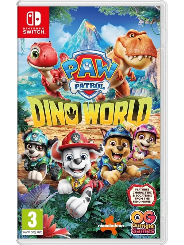 PAW Patrol: Dino World - Nintendo Switch - Action / äventyr