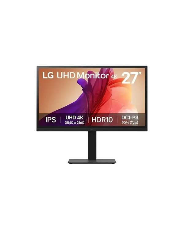 27" LG 27BA45U-B - LED monitor - 27" - HDR