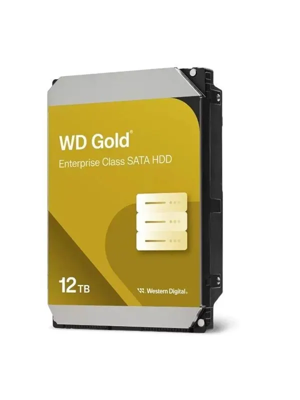WD Gold - 12TB - Hårddisk - WD122KRYZ - SATA-600 - 3,5"