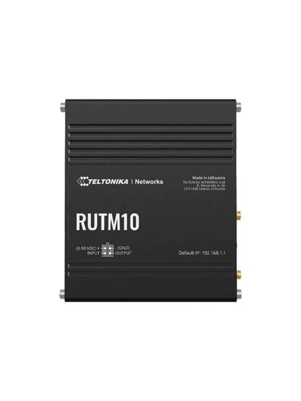 Teltonika RUTM10 Wired WI-FI Router (RUTM10000000 / Standard package with EU PSU) - Wireless router 802.11a/b/g/n/Wi-Fi 5 Wave 2
