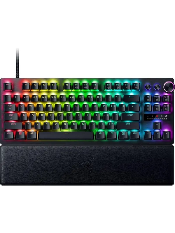 Razer Huntsman V3 Pro Tenkeyless - Gaming Keyboard - Utan numpad - Nordisk - Svart