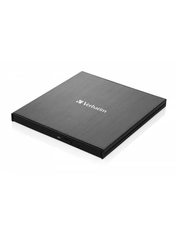 Verbatim Slimline - DVD±RW (±R DL) drive - USB 3.2 Gen 1 - external - DVD-RW (Brännare) - USB 3.2 Gen 1 - Svart