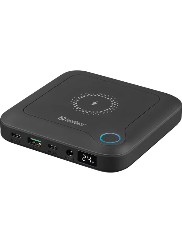Sandberg All-in-1 Laptop Powerbank 25000 - 25000 mAh