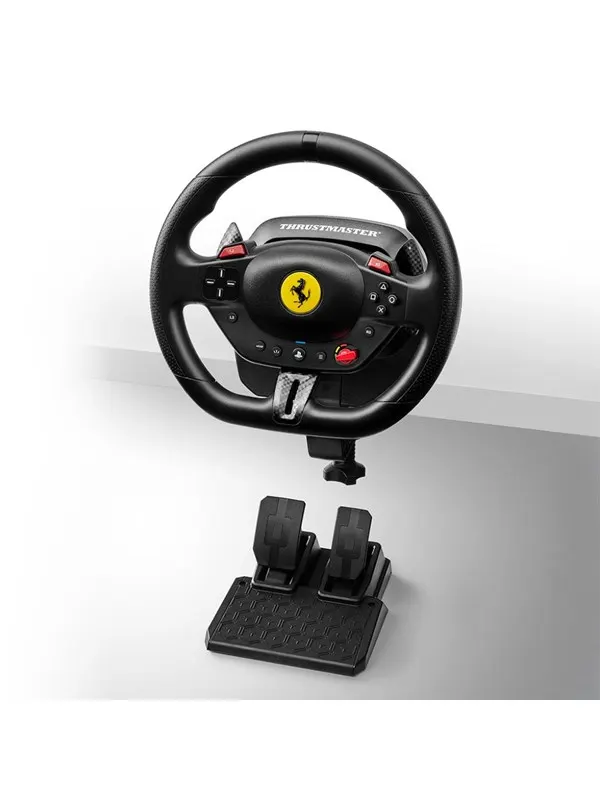 Thrustmaster T98-X FERRARI 296 GTS - PC &amp; Xbox - Wired Wheel, gamepad and pedals set