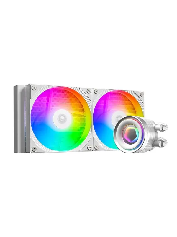 ID-Cooling FX240 INF WHITE - CPU Vattenkylare - Max 27 dBA