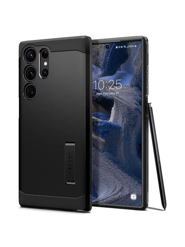 Spigen Tough Armor - black - Samsung Galaxy S23 Ultra