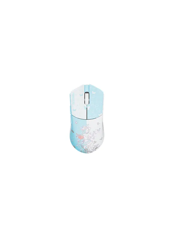 WLMouse BEAST G Max Wireless X FEIRENZAI - Blue (Limited Edition) - Gamingmus - Optic - 5 knappar - Blå