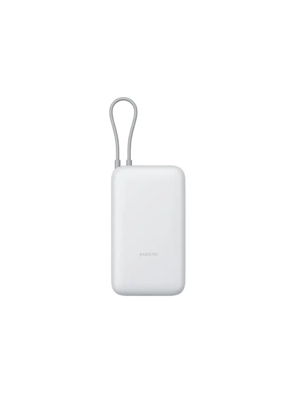 Xiaomi PB2020MI power bank - integrated cable - Li-Ion - USB-C USB - 22.5 Watt - 20000 mAh