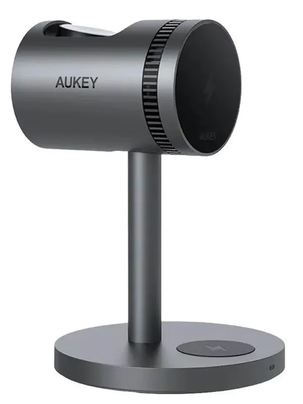Aukey LC-MC311A MagFusion 3-in-1 Pro Qi2 Active Cooling Wireless Charging Station