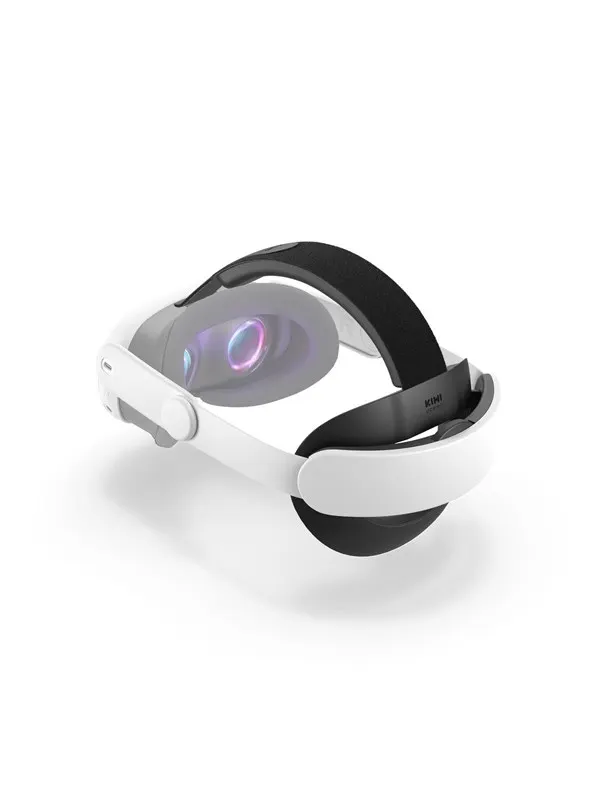 KiwiDesign K4 Duo AIO ljud-huvudband med batteri för Meta Quest 3 / 3S