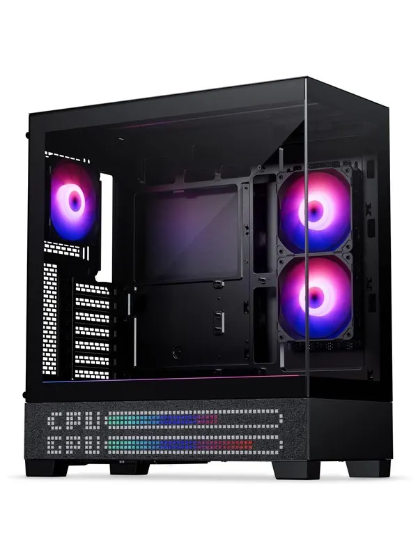 Phanteks XT View Matrix - Chassi - Miditower - Svart