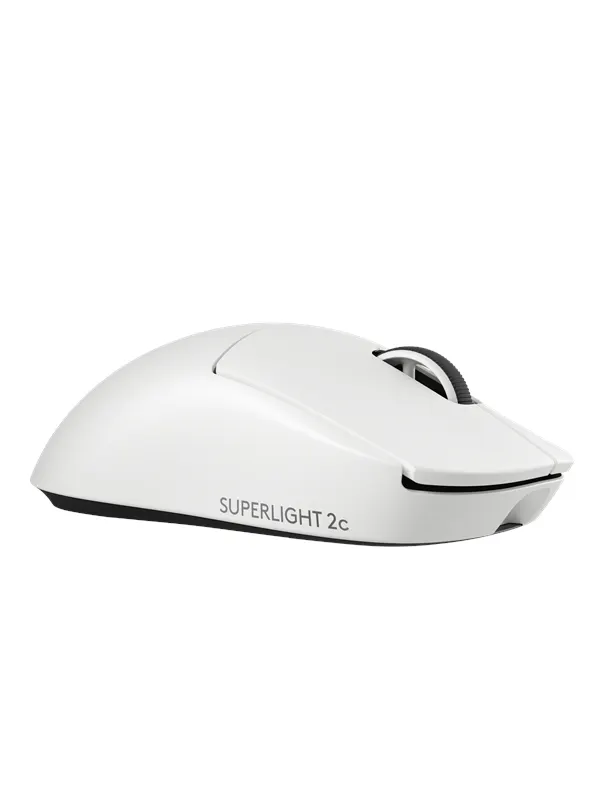 Logitech G PRO X SUPERLIGHT 2c (Compact) - Gamingmus - Optic - 5 knappar - Vit