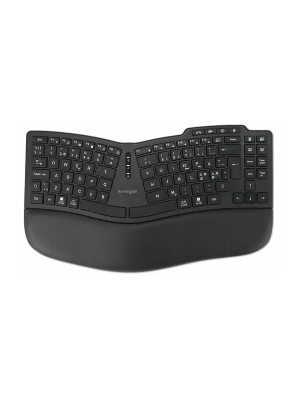 Kensington Pro Fit® Ergo KB675 EQ TKL uppladdningsbart tangentbord - Tangentbord - Nordisk - Svart
