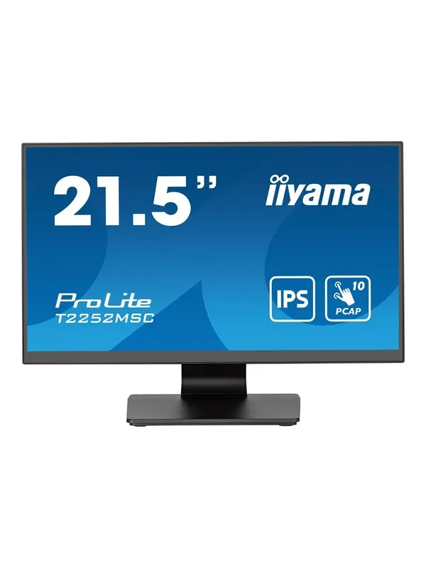 22" iiyama ProLite T2252MSC-B2 - 1920x1080 (FHD) - 60Hz - IPS