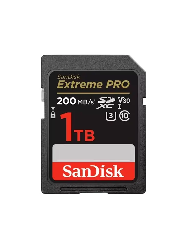 SANDISK Extreme PRO SD - 200MB/s - 1TB