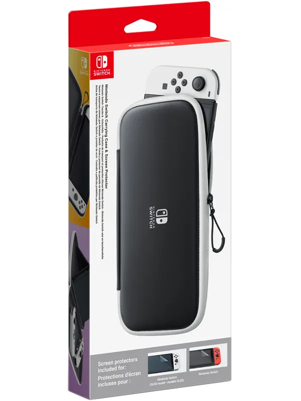 Nintendo Switch Carrying Case &amp; Screen Protector for OLED version