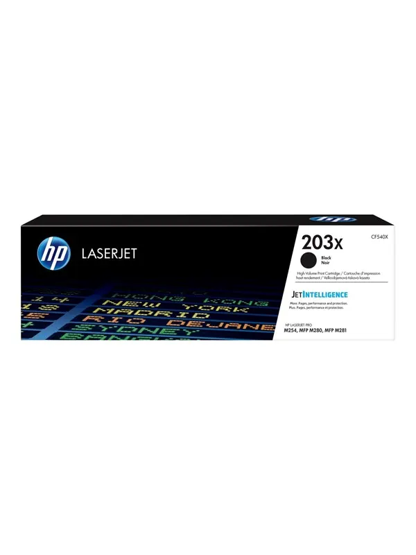 HP 203X / CF540X High Capacity Black Toner