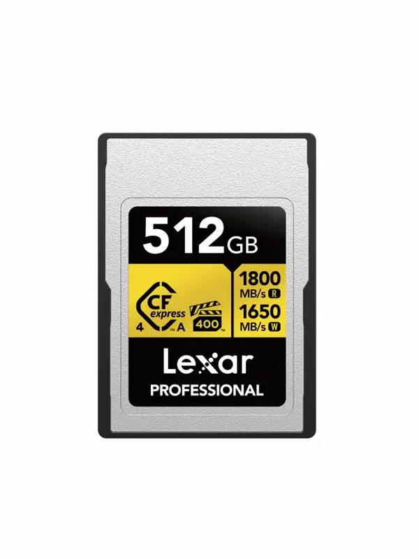 Lexar Professional GOLD CFexpress 4.0 Type A - 512GB