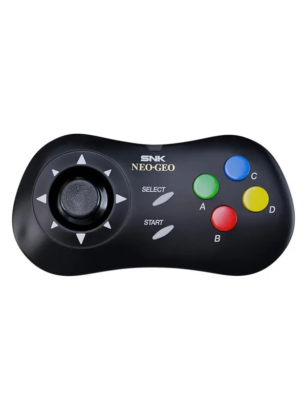SNK Corporation NEOGEO AES+ Gamepad (Black) - Wireless Controller - NEOGEO AES+