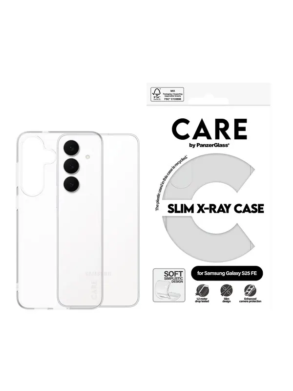CARE by PanzerGlass X-Ray Case Samsung Galaxy S25 FE 5G
