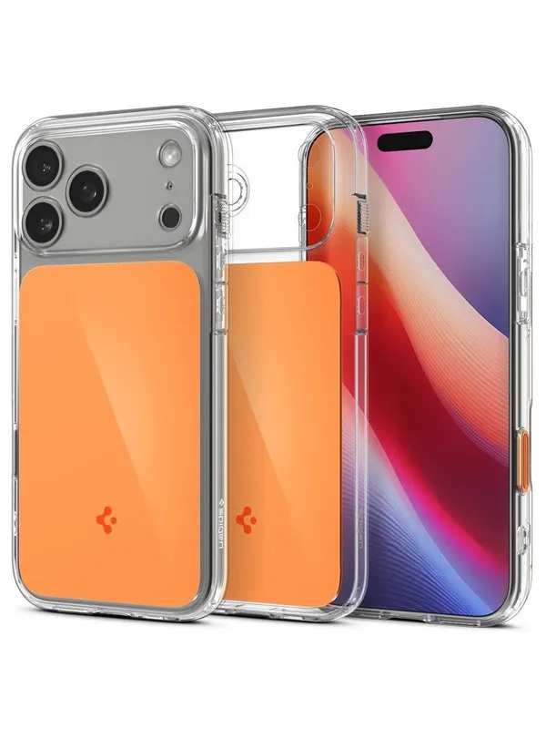 Spigen Ultra Hybrid T MagSafe - glossy orange - iPhone 17 Pro Max