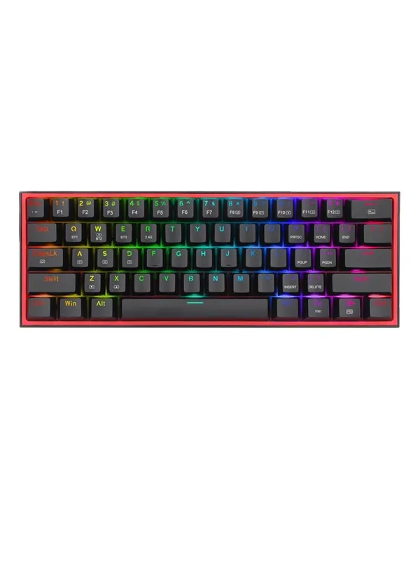 REDRAGON K616-RGB Fizz Pro - Gaming Keyboard - Utan numpad - Engelska (US) - Svart