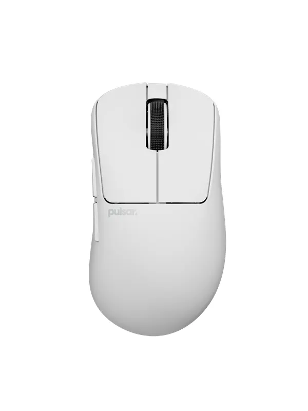 Pulsar Xlite CRAZYLIGHT Mini Wireless (Uyuni White) - Gamingmus - Optic - 5 knappar - Vit