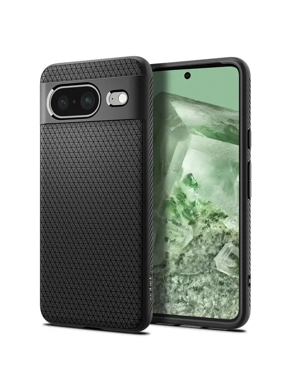 Spigen Liquid Air - matte black - Google Pixel 8