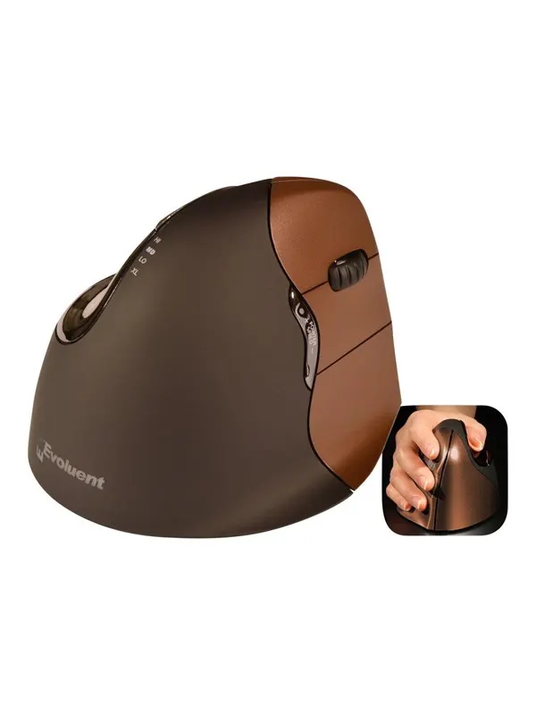Bakker Elkhuizen Evoluent4 Small Wireless - mouse - Mouse - Optic - 6 knappar