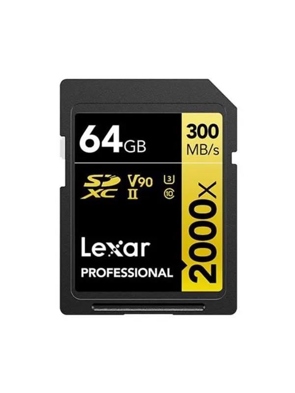 Lexar Professional Gold 2000x SD - 300MB/s - 64GB