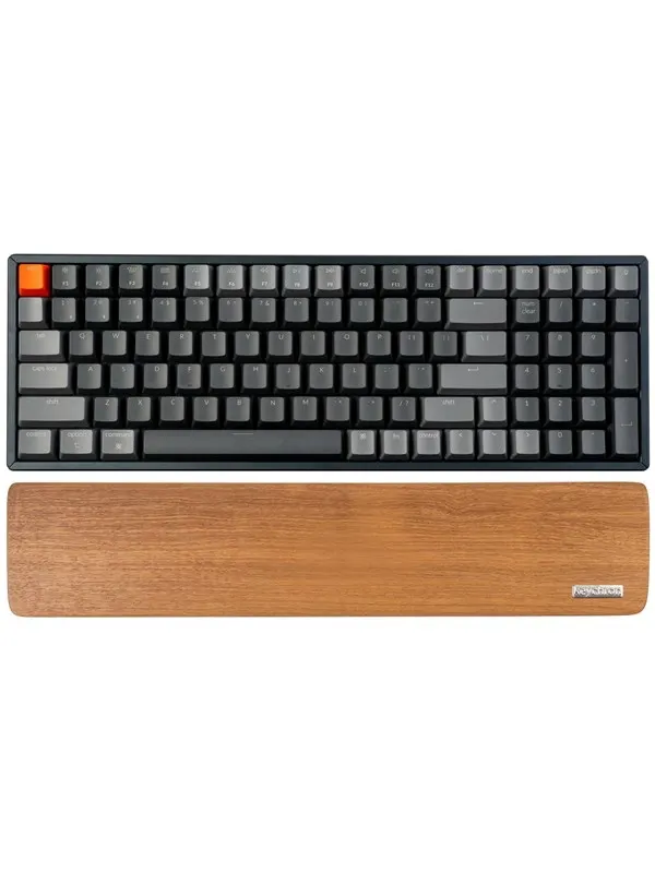 Keychron Walnut Wood Palmrest for K4 - Handledsstöd - Brun