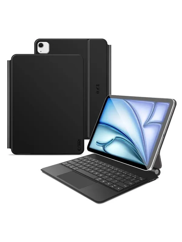 Tech-Protect Smartcase Magnetic Keyboard Case for iPad Air 10.9" (2020/2022) / 11" (2024/2025/2026) - Black (US International)