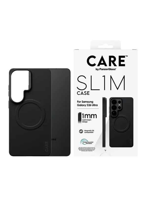 CARE by PanzerGlass SL1M Case Black Samsung Galaxy S26 Ultra