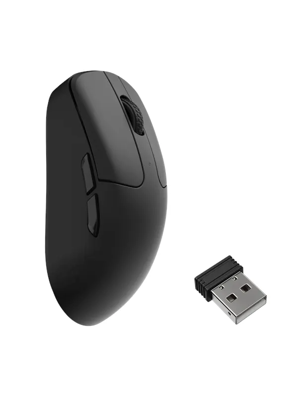 Keychron M2 Ultralight 55g Wireless 8K - Gamingmus - Optic - 5 knappar - Svart