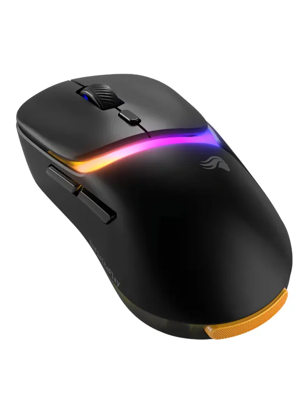 Glorious Model D3 Wireless - Mouse - Optic - 6 knappar - Svart