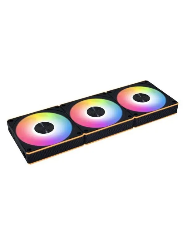 Lian Li UNI FAN CL Wireless Fan 3-Pack - Chassi fläkt - 120mm - Svart med RGB LED