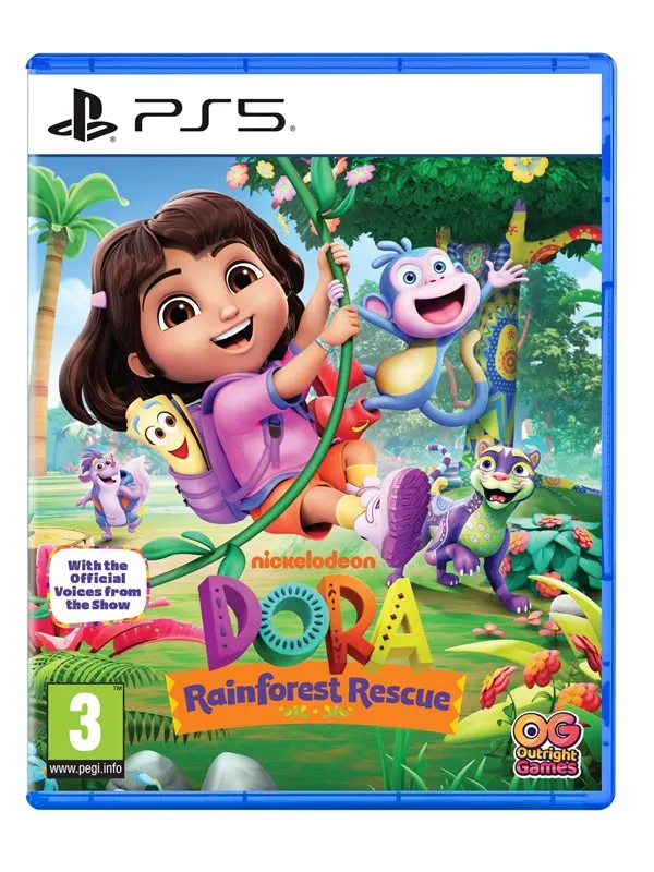 Dora: Rainforest Rescue - Sony PlayStation 5 - Action / äventyr